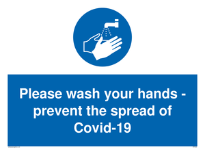 MP6039: Please wash your hands - prevent the spread of Covid-19