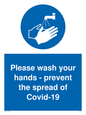 MP6039: Please wash your hands - prevent the spread of Covid-19