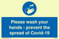 MP6039: Please wash your hands - prevent the spread of Covid-19