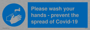 MP6039: Please wash your hands - prevent the spread of Covid-19