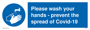 MP6039: Please wash your hands - prevent the spread of Covid-19