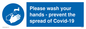 MP6039: Please wash your hands - prevent the spread of Covid-19