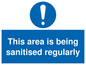 MP6058: This area is being sanitised regularly