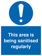 MP6058: This area is being sanitised regularly