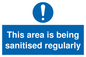 MP6058: This area is being sanitised regularly