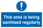 MP6058: This area is being sanitised regularly