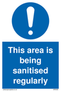 MP6058: This area is being sanitised regularly