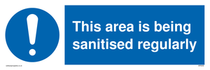 MP6058: This area is being sanitised regularly