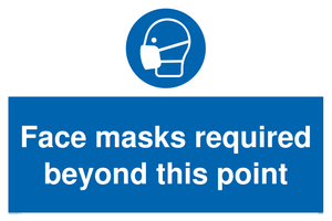MP6095: Face masks required beyond this point