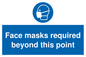 MP6095: Face masks required beyond this point