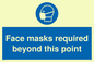 MP6095: Face masks required beyond this point
