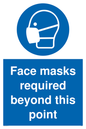 MP6095: Face masks required beyond this point