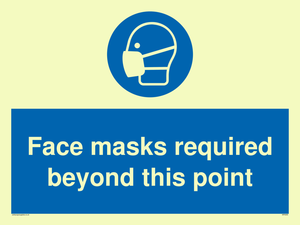 MP6095: Face masks required beyond this point