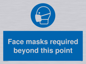MP6095: Face masks required beyond this point