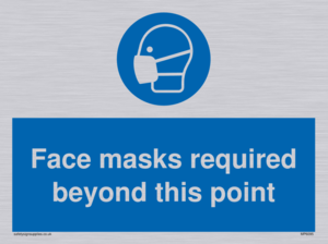 MP6095: Face masks required beyond this point