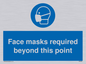 MP6095: Face masks required beyond this point
