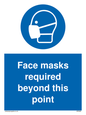 MP6095: Face masks required beyond this point