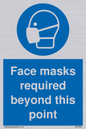 MP6095: Face masks required beyond this point