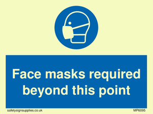 MP6095: Face masks required beyond this point