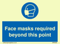 MP6095: Face masks required beyond this point