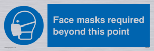 MP6095: Face masks required beyond this point