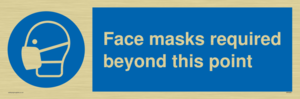 MP6095: Face masks required beyond this point