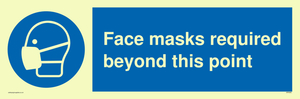MP6095: Face masks required beyond this point