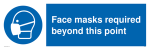 MP6095: Face masks required beyond this point