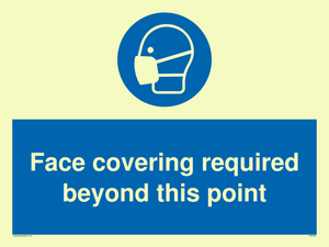 MP6098: Face covering required beyond this point