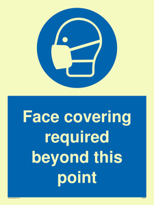 MP6098: Face covering required beyond this point