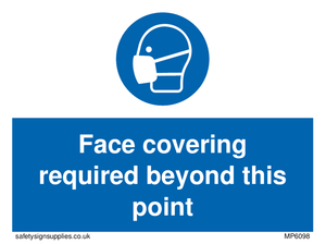 MP6098: Face covering required beyond this point