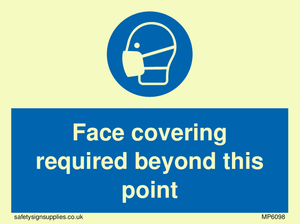 MP6098: Face covering required beyond this point