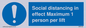 MP6102: Social distancing in effect Maximum 1 person per lift