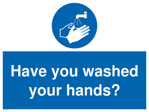 MP6146: Have you washed your hands?