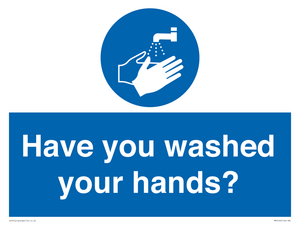 MP6146: Have you washed your hands?