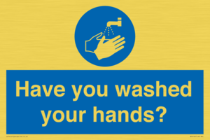 MP6146: Have you washed your hands?