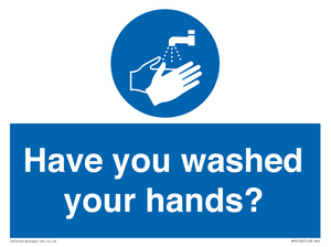 MP6146: Have you washed your hands?