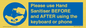MP6147: Please use Hand Sanitiser BEFORE and AFTER using the keyboard or phone