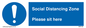 MP6148: Social Distancing Zone Please sit here