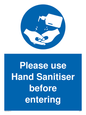 MP6151: Please use Hand Sanitiser before entering
