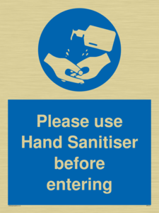 MP6151: Please use Hand Sanitiser before entering