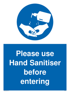 MP6151: Please use Hand Sanitiser before entering