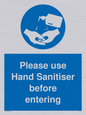 MP6151: Please use Hand Sanitiser before entering