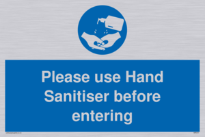 MP6151: Please use Hand Sanitiser before entering
