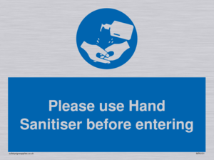 MP6151: Please use Hand Sanitiser before entering