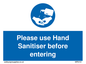 MP6151: Please use Hand Sanitiser before entering