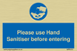 MP6151: Please use Hand Sanitiser before entering