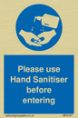 MP6151: Please use Hand Sanitiser before entering
