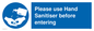 MP6151: Please use Hand Sanitiser before entering