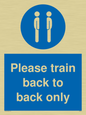 MP6156: Please train back to back only
